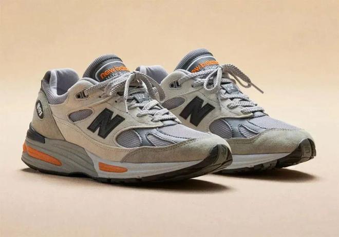 「991 V2」灰橙高清曝光确认发售！九游会网站英产！New Balance(图4)